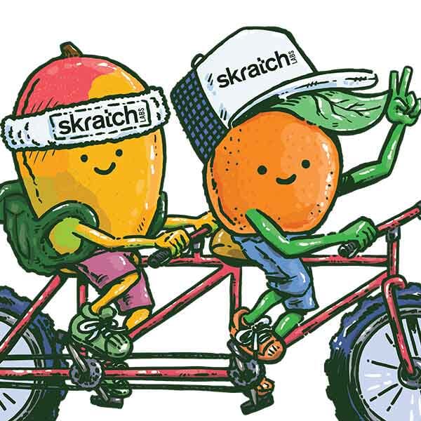 Sticker design for Sktratch labs that was included in some of their orders around the Spring of 2023.